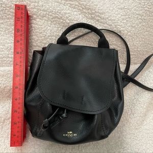 Coach mini back pack